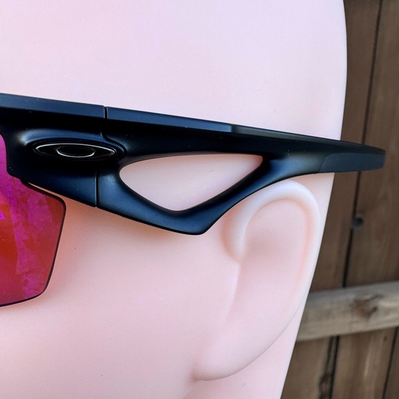 Oakley Black and Red Men's Sunglasses - Picture 5 of 9